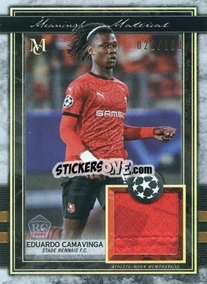 Sticker Eduardo Camavinga - UEFA Champions League Museum Collection 2020-2021
 n. MMR-EC - Topps