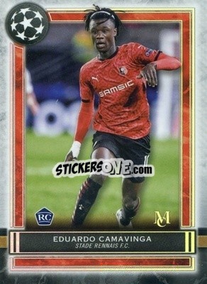 Sticker Eduardo Camavinga - UEFA Champions League Museum Collection 2020-2021
 n. 47 - Topps