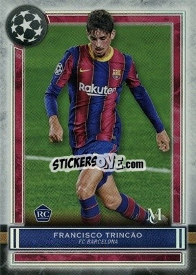 Sticker Francisco Trincao - UEFA Champions League Museum Collection 2020-2021
 n. 38 - Topps