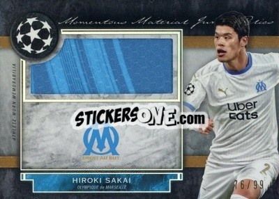 Sticker Hiroki Sakai - UEFA Champions League Museum Collection 2020-2021
 n. MMJR-HS - Topps
