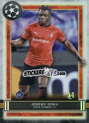 Figurina Jeremy Doku - UEFA Champions League Museum Collection 2020-2021
 - Topps