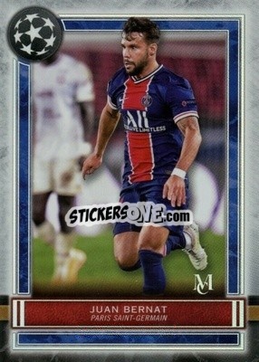 Sticker Juan Bernat - UEFA Champions League Museum Collection 2020-2021
 n. 52 - Topps