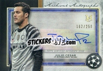 Sticker Julio Cesar - UEFA Champions League Museum Collection 2020-2021
 n. AA-JC - Topps