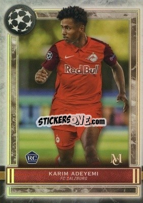 Sticker Karim Adeyemi - UEFA Champions League Museum Collection 2020-2021
 n. 19 - Topps