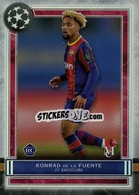 Sticker Konrad de la Fuente - UEFA Champions League Museum Collection 2020-2021
 n. 17 - Topps