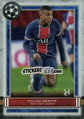 Sticker Kylian Mbappe - UEFA Champions League Museum Collection 2020-2021
 n. 75 - Topps