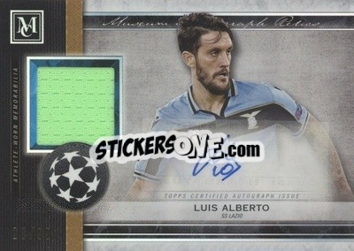 Sticker Luis Alberto - UEFA Champions League Museum Collection 2020-2021
 n. MAR-LA - Topps