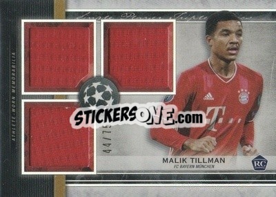 Sticker Malik Tillman - UEFA Champions League Museum Collection 2020-2021
 - Topps