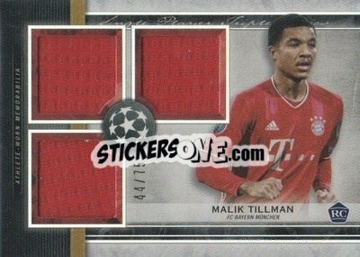 Cromo Malik Tillman - UEFA Champions League Museum Collection 2020-2021
 - Topps