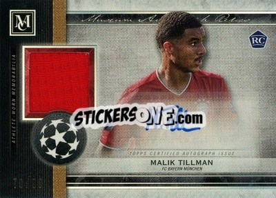 Sticker Malik Tillman - UEFA Champions League Museum Collection 2020-2021
 n. MAR-MT - Topps