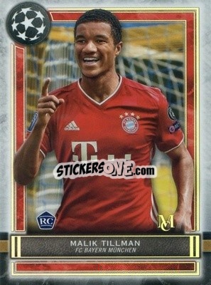 Sticker Malik Tillman - UEFA Champions League Museum Collection 2020-2021
 n. 58 - Topps