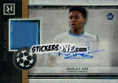 Sticker Marley Ake - UEFA Champions League Museum Collection 2020-2021
 n. MAR-MA - Topps