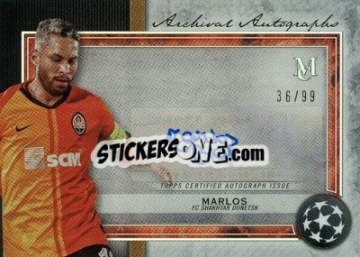 Sticker Marlos - UEFA Champions League Museum Collection 2020-2021
 n. AA-M - Topps