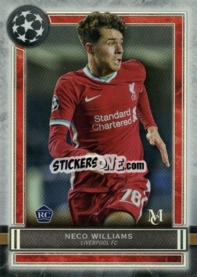 Sticker Neco Williams - UEFA Champions League Museum Collection 2020-2021
 n. 18 - Topps