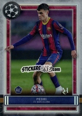 Sticker Pedri - UEFA Champions League Museum Collection 2020-2021
 n. 37 - Topps