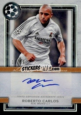 Sticker Roberto Carlos - UEFA Champions League Museum Collection 2020-2021
 n. LL-RCA - Topps