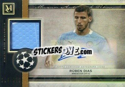 Sticker Ruben Dias - UEFA Champions League Museum Collection 2020-2021
 - Topps
