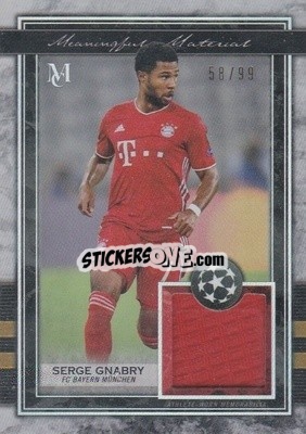 Sticker Serge Gnabry - UEFA Champions League Museum Collection 2020-2021
 n. MMR-SG - Topps