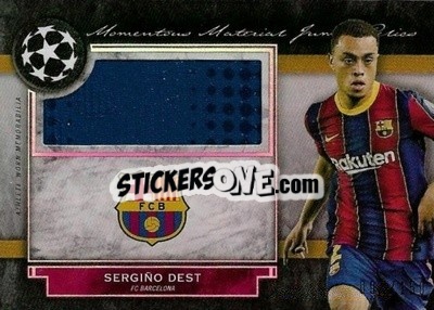 Sticker Sergino Dest - UEFA Champions League Museum Collection 2020-2021
 n. MMJR-SD - Topps