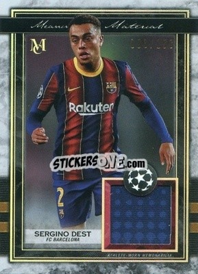 Sticker Sergino Dest - UEFA Champions League Museum Collection 2020-2021
 n. MMR-SD - Topps