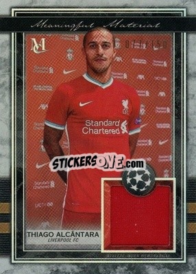 Sticker Thiago Alcantara - UEFA Champions League Museum Collection 2020-2021
 - Topps