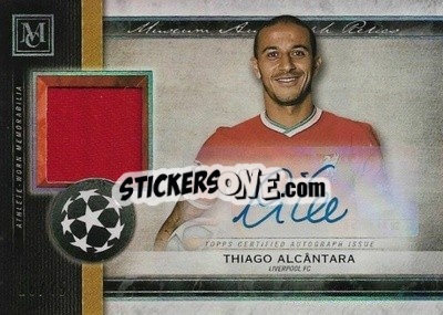 Sticker Thiago Alcantara - UEFA Champions League Museum Collection 2020-2021
 n. MAR-THA - Topps