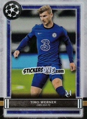 Sticker Timo Werner - UEFA Champions League Museum Collection 2020-2021
 n. 36 - Topps