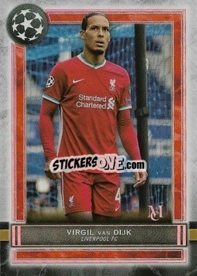 Sticker Virgil van Dijk - UEFA Champions League Museum Collection 2020-2021
 n. 63 - Topps