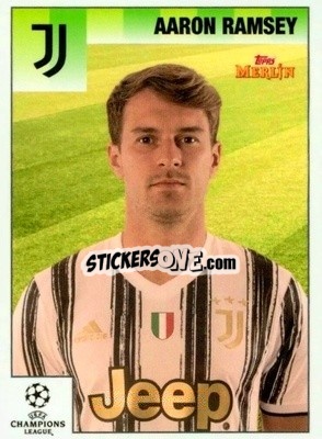 Sticker Aaron Ramsey - Heritage 95 UEFA Champions League 2020-2021
 n. 47 - Topps Merlin
