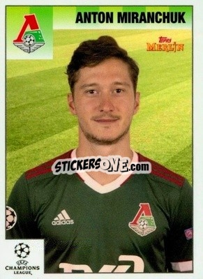 Sticker Anton Miranchuk - Heritage 95 UEFA Champions League 2020-2021
 n. 84 - Topps Merlin