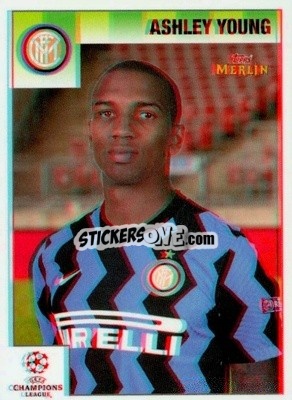 Sticker Ashley Young - Heritage 95 UEFA Champions League 2020-2021
 n. 141 - Topps Merlin