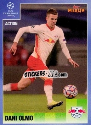 Sticker Dani Olmo - Heritage 95 UEFA Champions League 2020-2021
 n. 122 - Topps Merlin