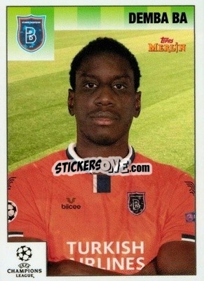 Sticker Demba Ba - Heritage 95 UEFA Champions League 2020-2021
 n. 92 - Topps Merlin