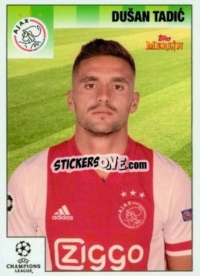 Sticker Dušan Tadić - Heritage 95 UEFA Champions League 2020-2021
 n. 66 - Topps Merlin