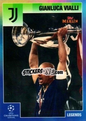 Sticker Gianluca Vialli - Heritage 95 UEFA Champions League 2020-2021
 n. 106 - Topps Merlin