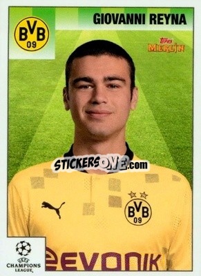 Sticker Giovanni Reyna - Heritage 95 UEFA Champions League 2020-2021
 n. 21 - Topps Merlin