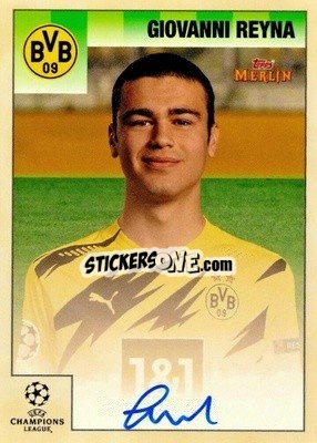 Sticker Giovanni Reyna - Heritage 95 UEFA Champions League 2020-2021
 - Topps Merlin