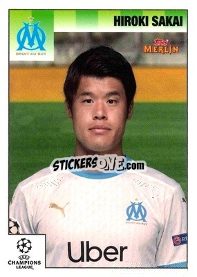 Sticker Hiroki Sakai - Heritage 95 UEFA Champions League 2020-2021
 - Topps Merlin