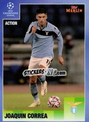 Sticker Joaquin Correa - Heritage 95 UEFA Champions League 2020-2021
 n. 125 - Topps Merlin