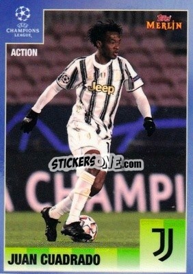 Sticker Juan Cuadrado - Heritage 95 UEFA Champions League 2020-2021
 n. 119 - Topps Merlin