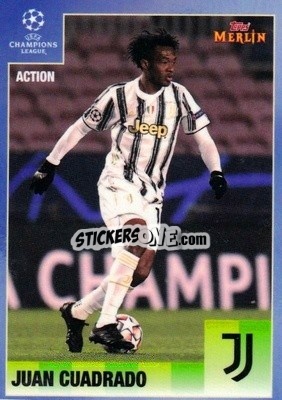 Sticker Juan Cuadrado - Heritage 95 UEFA Champions League 2020-2021
 - Topps Merlin