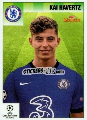 Sticker Kai Havertz - Heritage 95 UEFA Champions League 2020-2021
 n. 41 - Topps Merlin