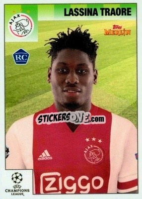 Sticker Lassina Traore - Heritage 95 UEFA Champions League 2020-2021
 n. 64 - Topps Merlin