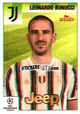 Sticker Leonardo Bonucci - Heritage 95 UEFA Champions League 2020-2021
 n. 139 - Topps Merlin
