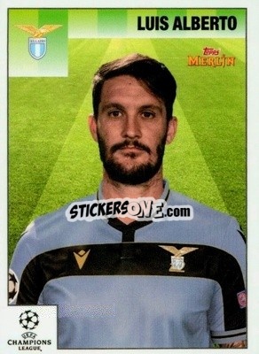 Sticker Luis Alberto - Heritage 95 UEFA Champions League 2020-2021
 n. 74 - Topps Merlin