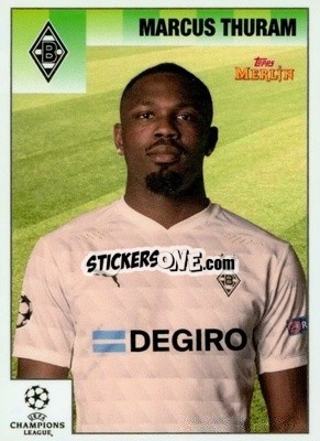 Sticker Marcus Thuram - Heritage 95 UEFA Champions League 2020-2021
 n. 76 - Topps Merlin