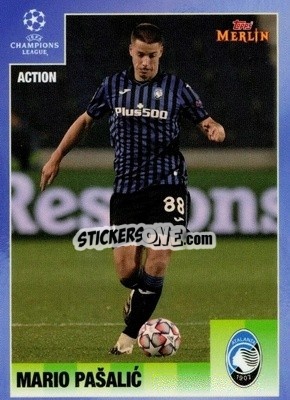 Sticker Mario Pašalić - Heritage 95 UEFA Champions League 2020-2021
 n. 124 - Topps Merlin