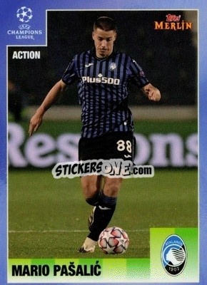 Figurina Mario Pašalić - Heritage 95 UEFA Champions League 2020-2021
 - Topps Merlin