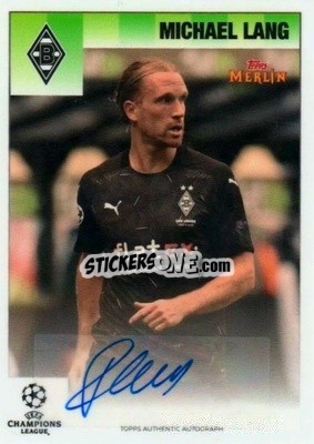 Sticker Michael Lang - Heritage 95 UEFA Champions League 2020-2021
 n. A-ML - Topps Merlin