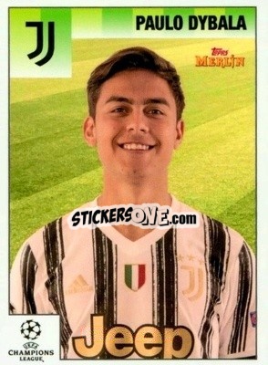 Sticker Paulo Dybala - Heritage 95 UEFA Champions League 2020-2021
 n. 48 - Topps Merlin